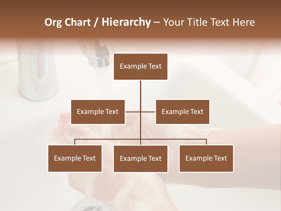 Hand Chrome Cleanliness PowerPoint Template