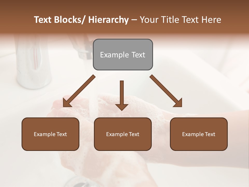 Hand Chrome Cleanliness PowerPoint Template
