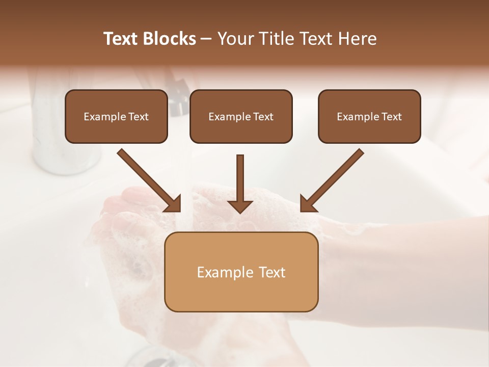Hand Chrome Cleanliness PowerPoint Template