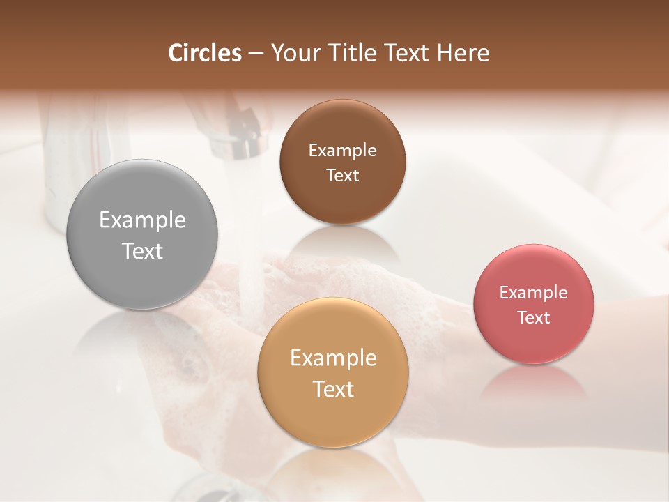 Hand Chrome Cleanliness PowerPoint Template