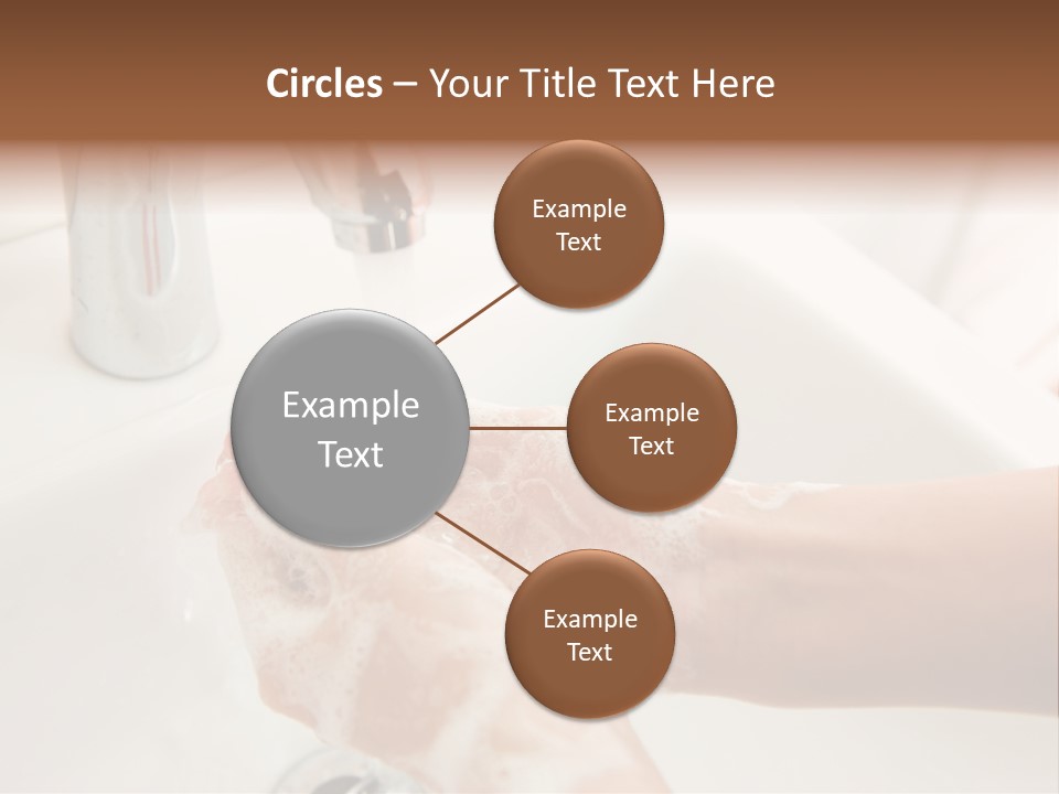 Hand Chrome Cleanliness PowerPoint Template