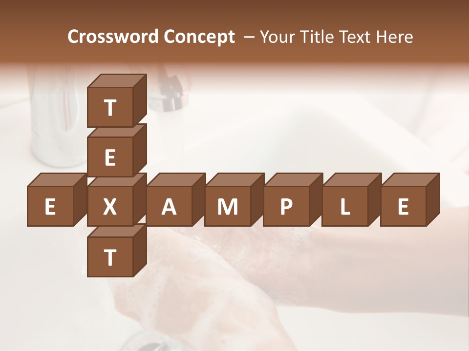 Hand Chrome Cleanliness PowerPoint Template