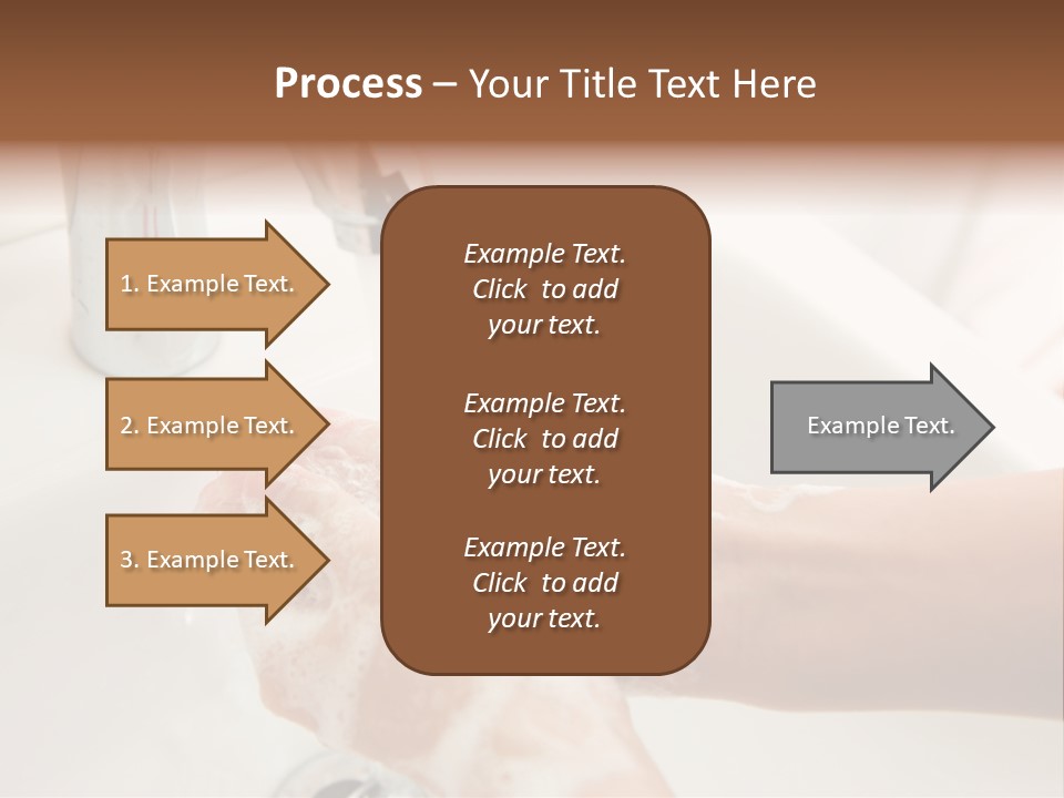Hand Chrome Cleanliness PowerPoint Template