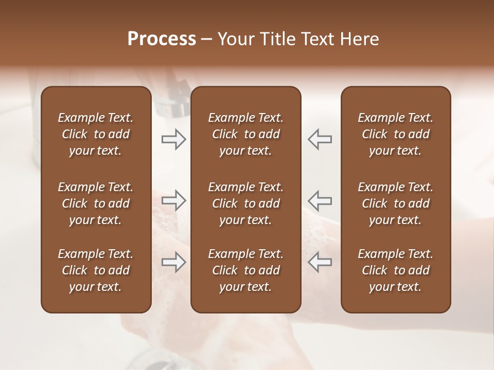 Hand Chrome Cleanliness PowerPoint Template