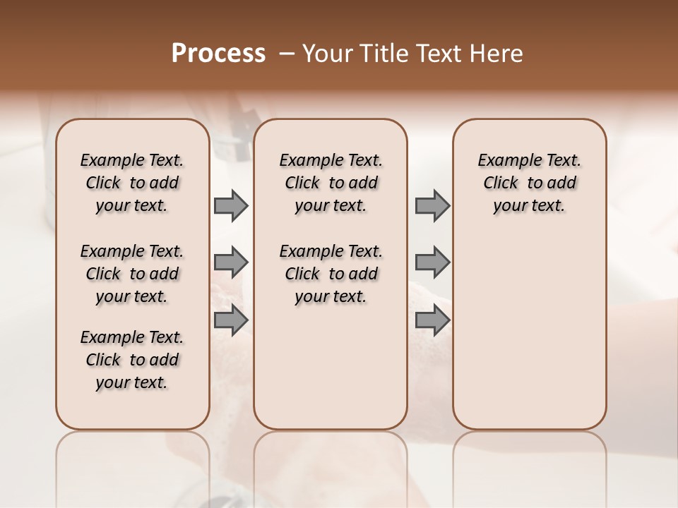 Hand Chrome Cleanliness PowerPoint Template