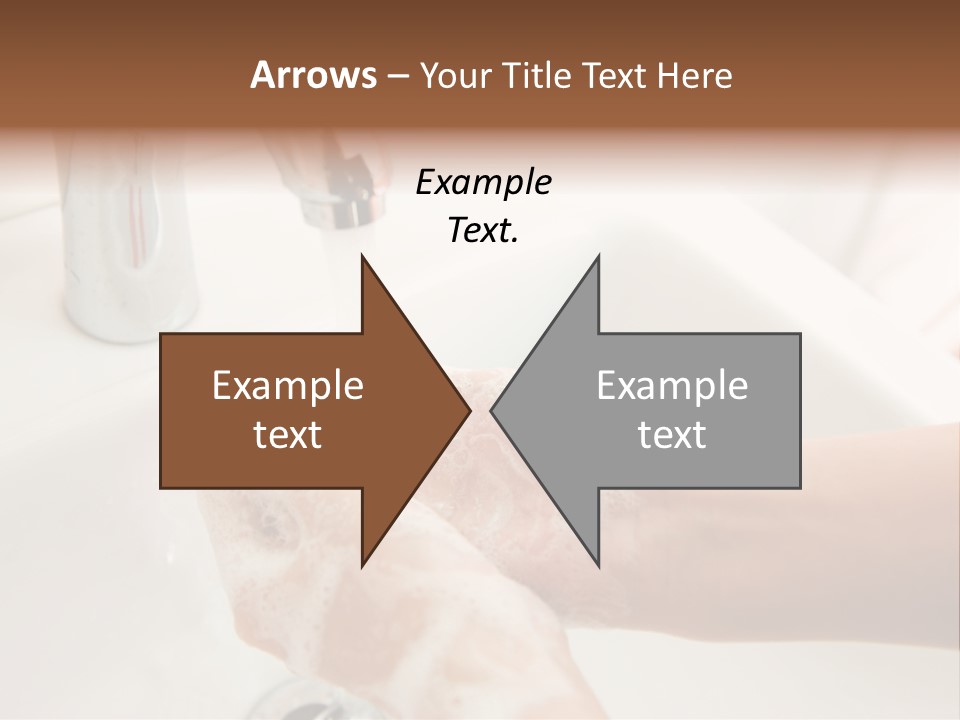 Hand Chrome Cleanliness PowerPoint Template