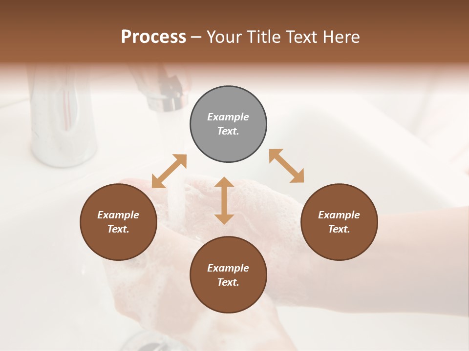 Hand Chrome Cleanliness PowerPoint Template