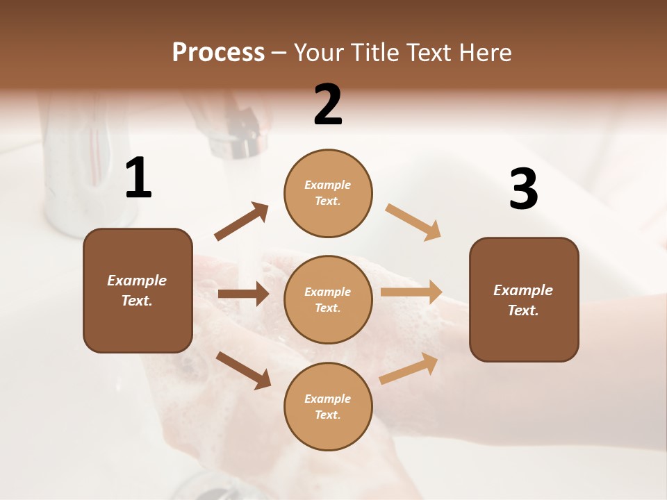Hand Chrome Cleanliness PowerPoint Template