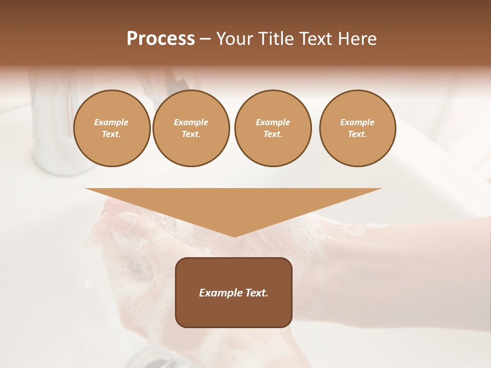 Hand Chrome Cleanliness PowerPoint Template