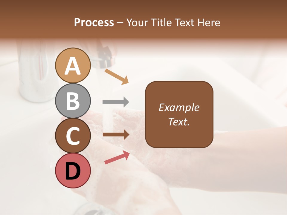 Hand Chrome Cleanliness PowerPoint Template