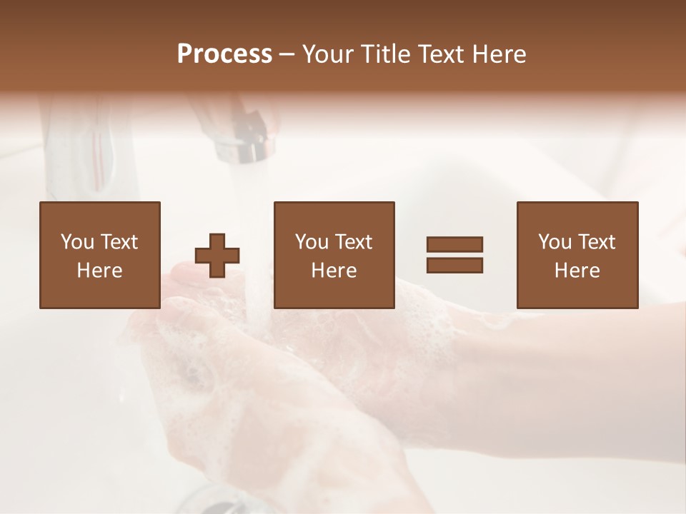 Hand Chrome Cleanliness PowerPoint Template