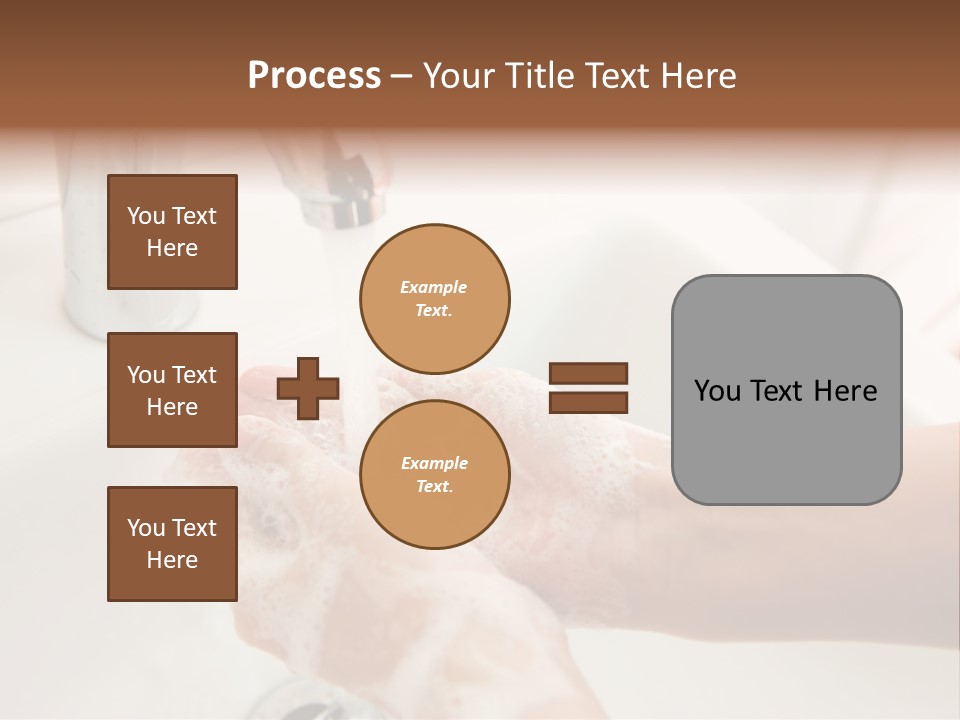 Hand Chrome Cleanliness PowerPoint Template