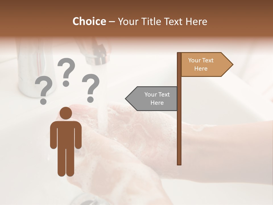 Hand Chrome Cleanliness PowerPoint Template