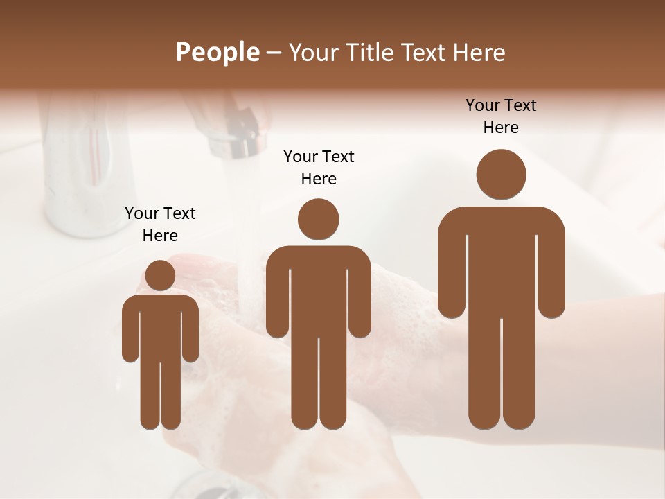 Hand Chrome Cleanliness PowerPoint Template