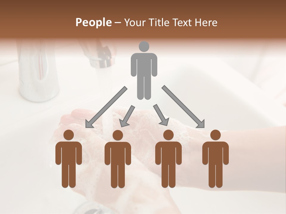 Hand Chrome Cleanliness PowerPoint Template