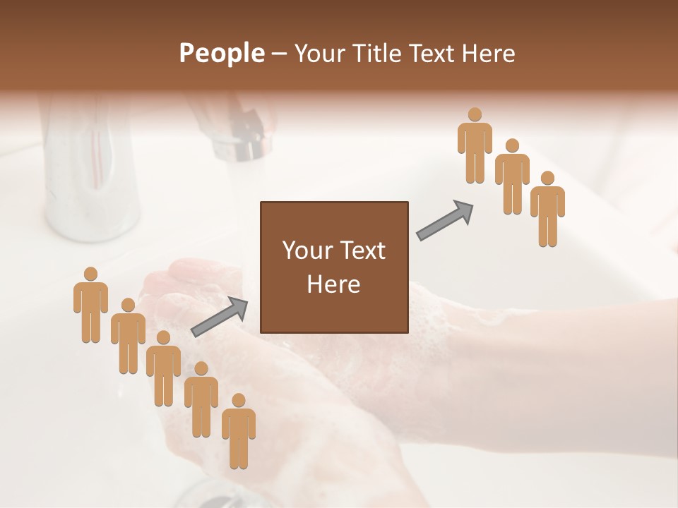 Hand Chrome Cleanliness PowerPoint Template