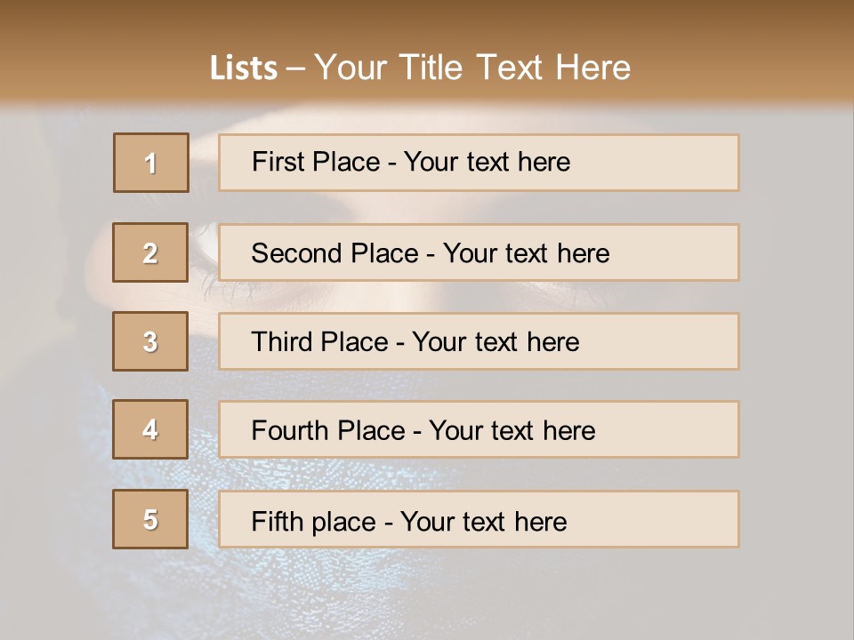People Young Gorgeous PowerPoint Template