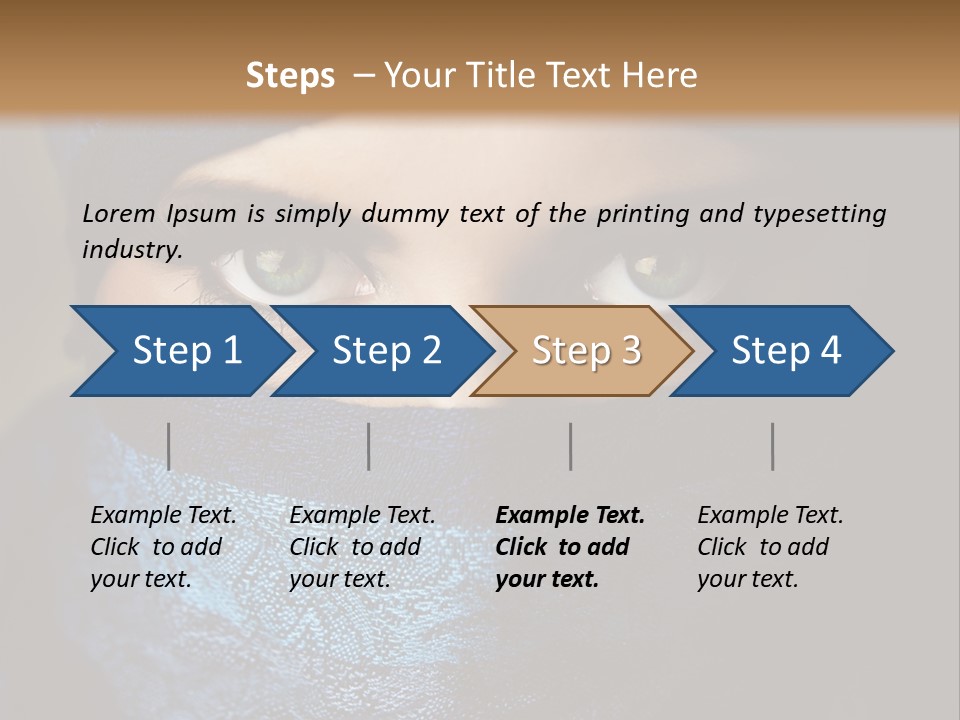 People Young Gorgeous PowerPoint Template