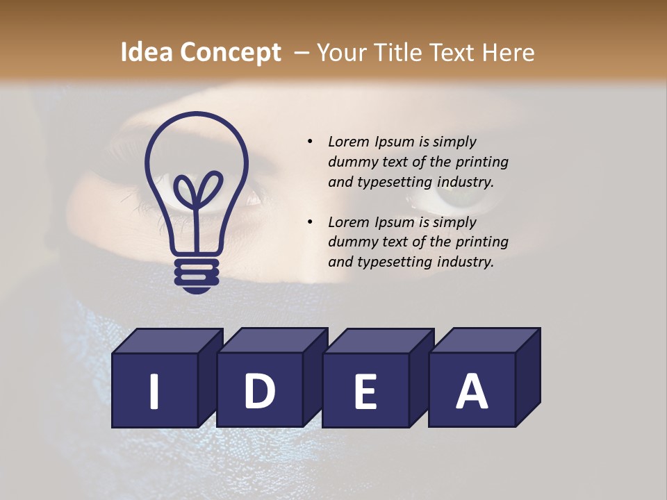 People Young Gorgeous PowerPoint Template