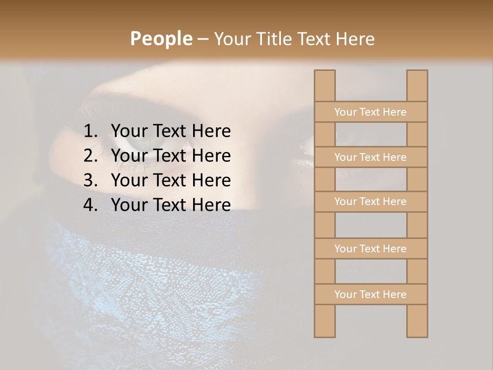 People Young Gorgeous PowerPoint Template