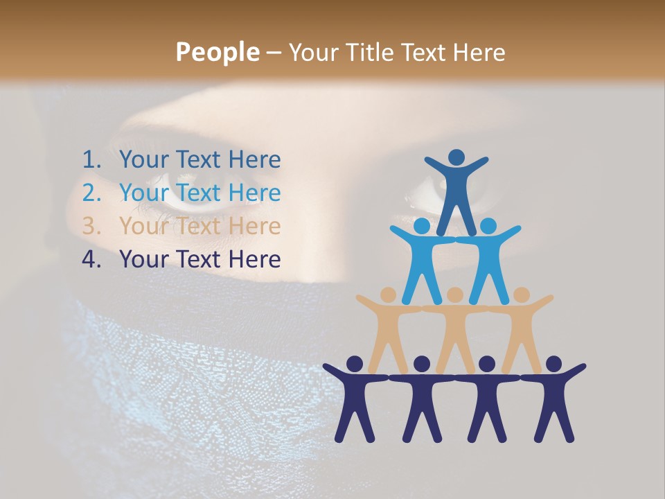 People Young Gorgeous PowerPoint Template