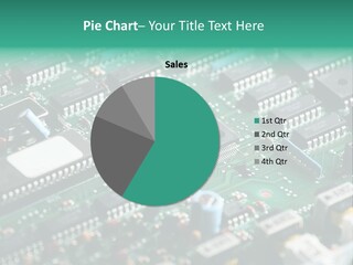 Microprocessor Diode Megabyte PowerPoint Template