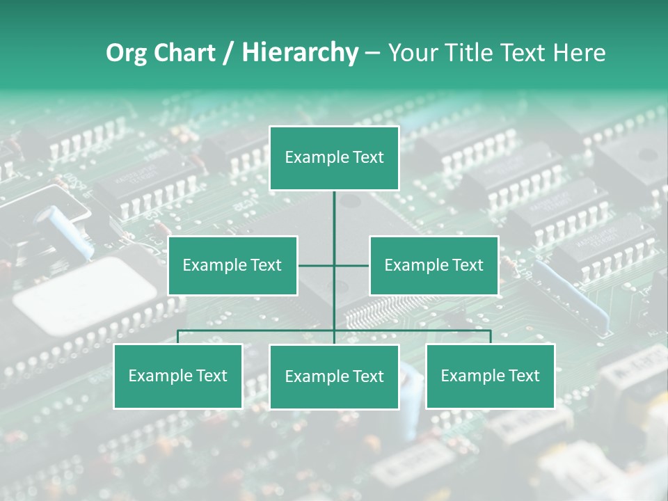 Microprocessor Diode Megabyte PowerPoint Template