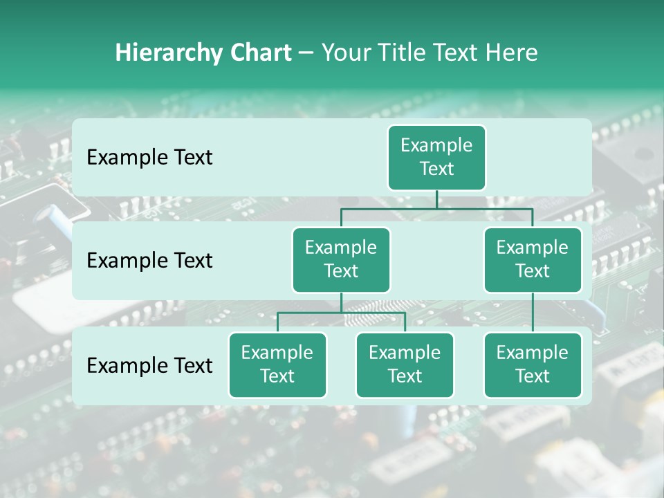Microprocessor Diode Megabyte PowerPoint Template