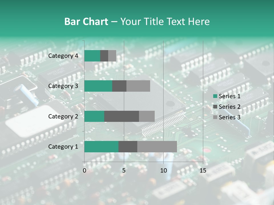 Microprocessor Diode Megabyte PowerPoint Template