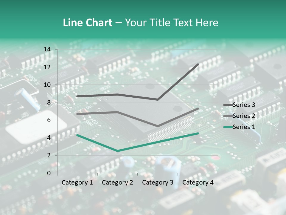 Microprocessor Diode Megabyte PowerPoint Template