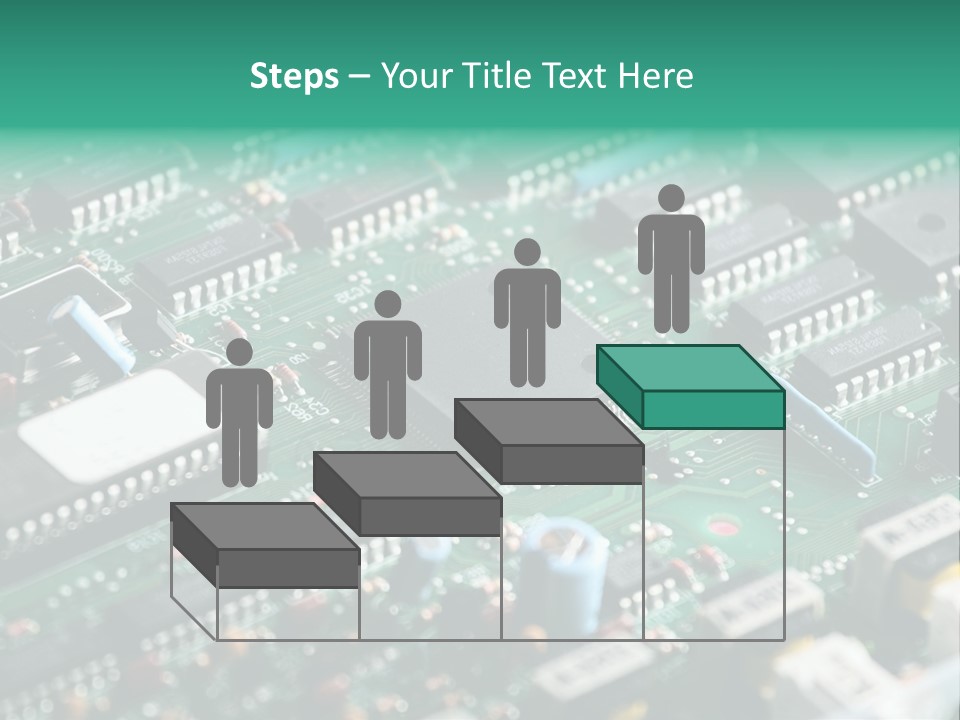 Microprocessor Diode Megabyte PowerPoint Template