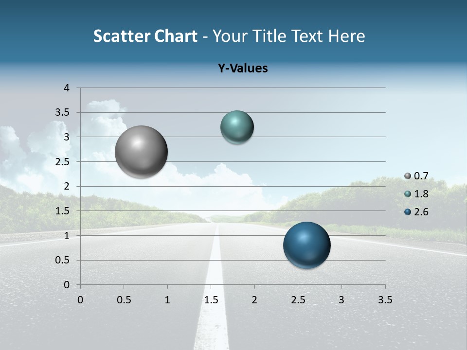 Freedom Route Drive PowerPoint Template