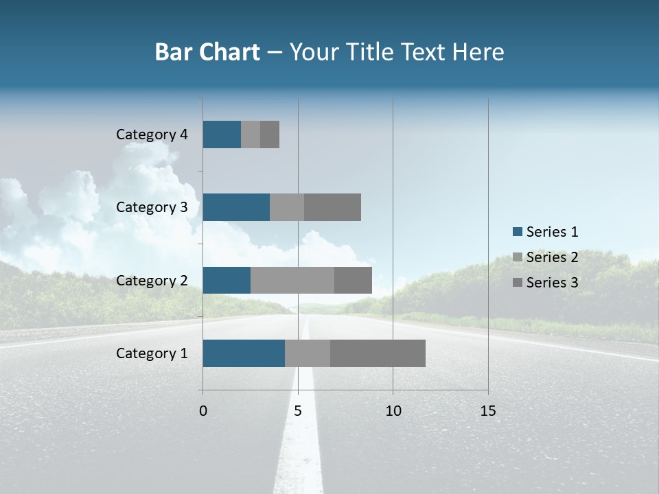 Freedom Route Drive PowerPoint Template