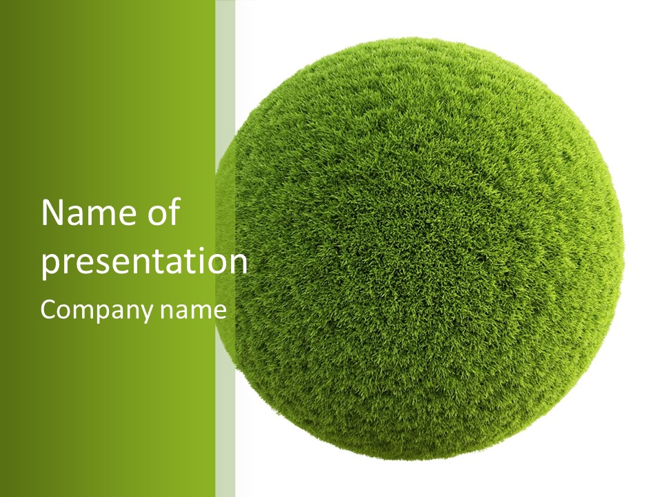 Abstract Season Planet PowerPoint Template