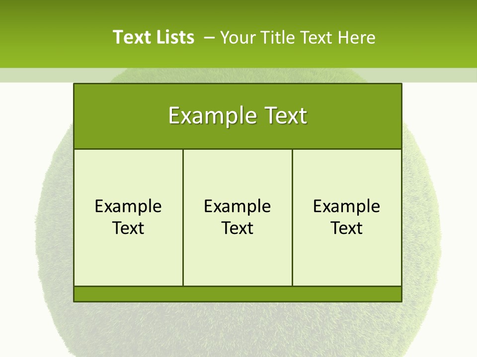 Abstract Season Planet PowerPoint Template
