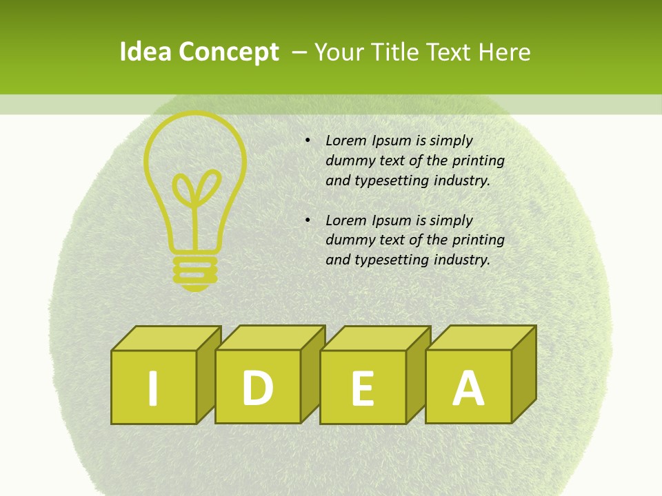 Abstract Season Planet PowerPoint Template