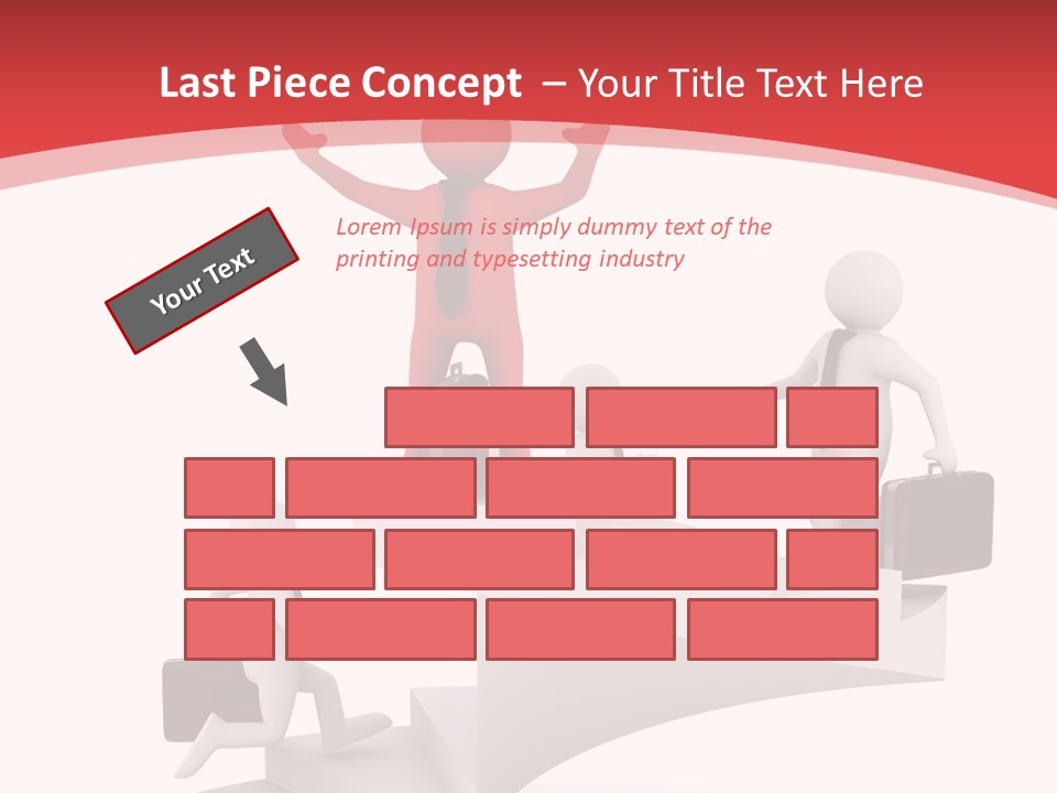Case Standing Different PowerPoint Template