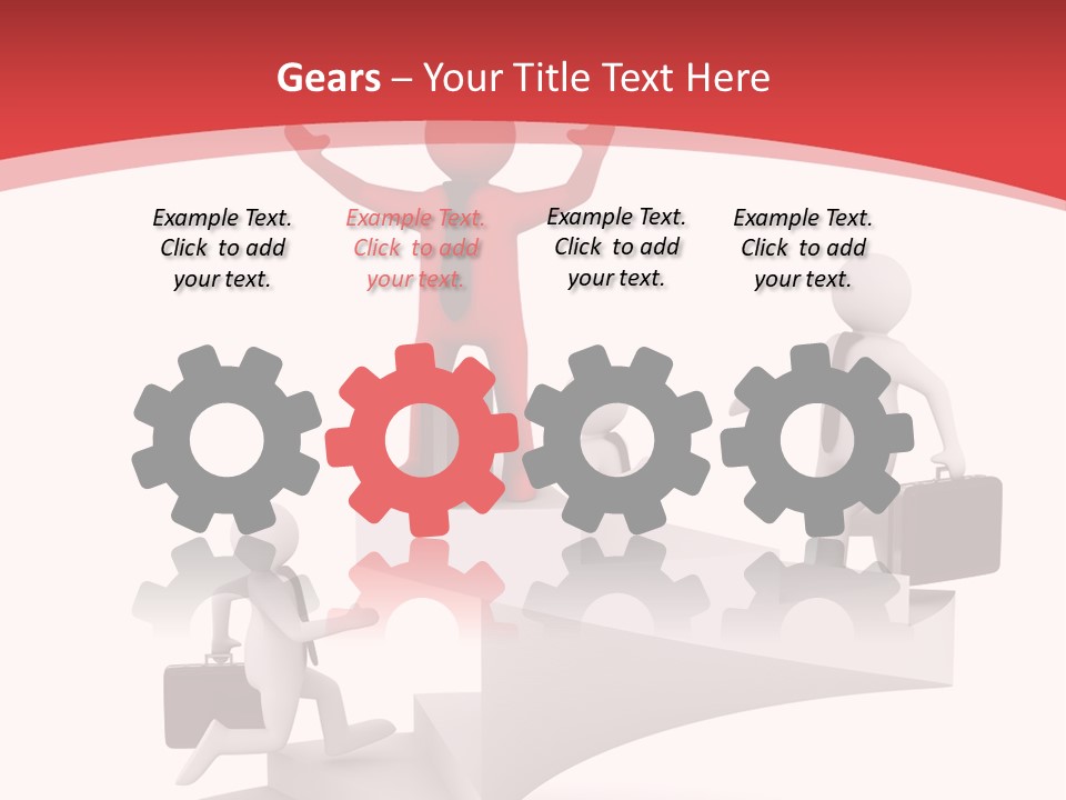 Case Standing Different PowerPoint Template