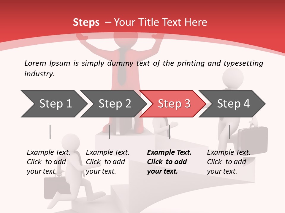 Case Standing Different PowerPoint Template