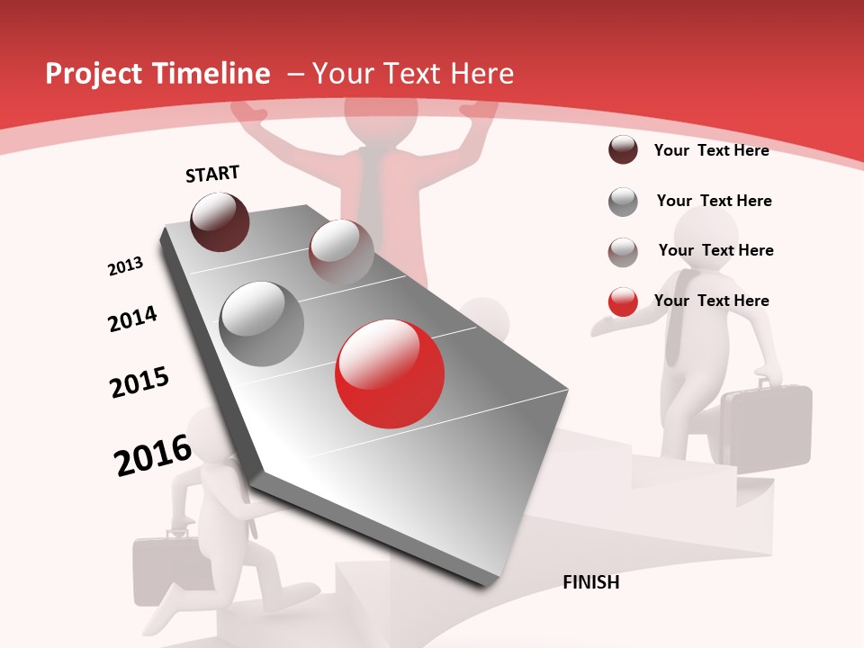 Case Standing Different PowerPoint Template