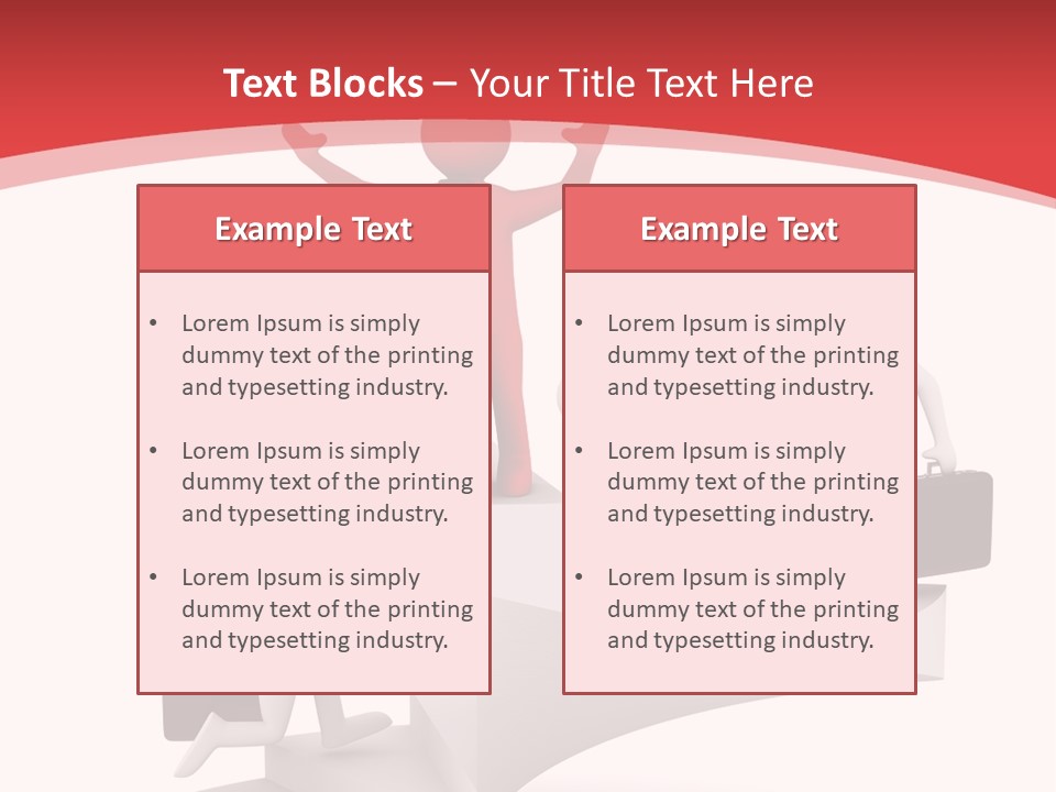 Case Standing Different PowerPoint Template