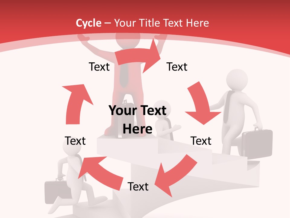Case Standing Different PowerPoint Template