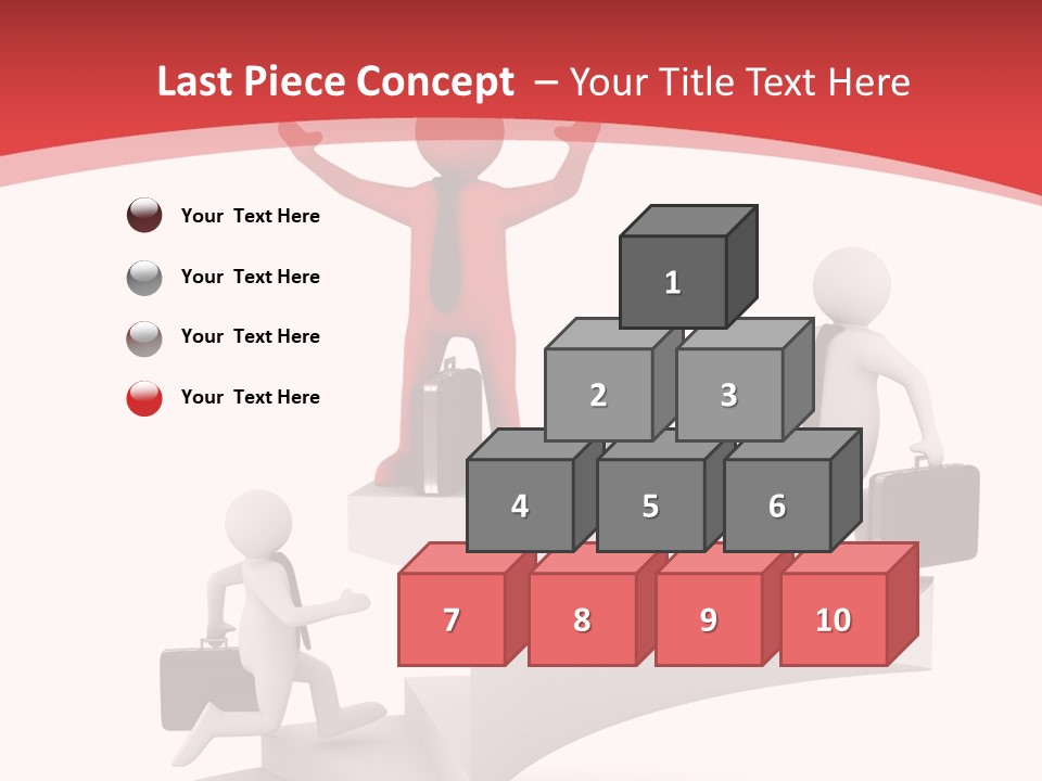 Case Standing Different PowerPoint Template