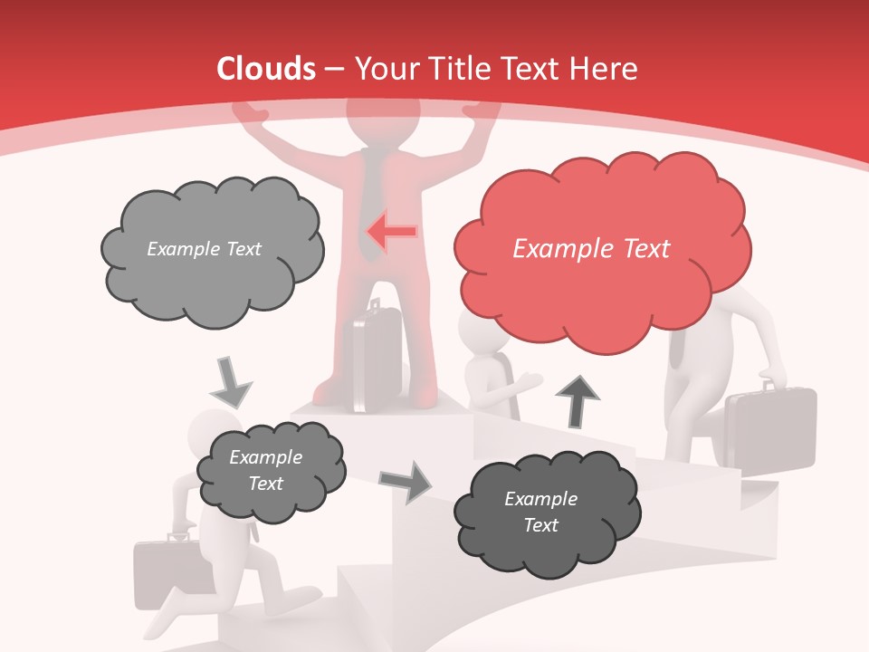Case Standing Different PowerPoint Template