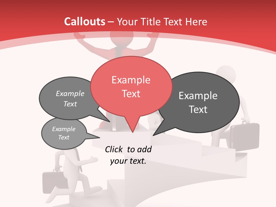 Case Standing Different PowerPoint Template