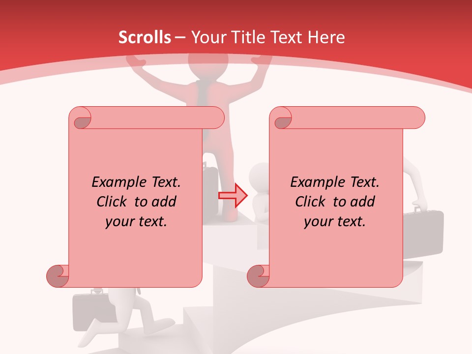 Case Standing Different PowerPoint Template