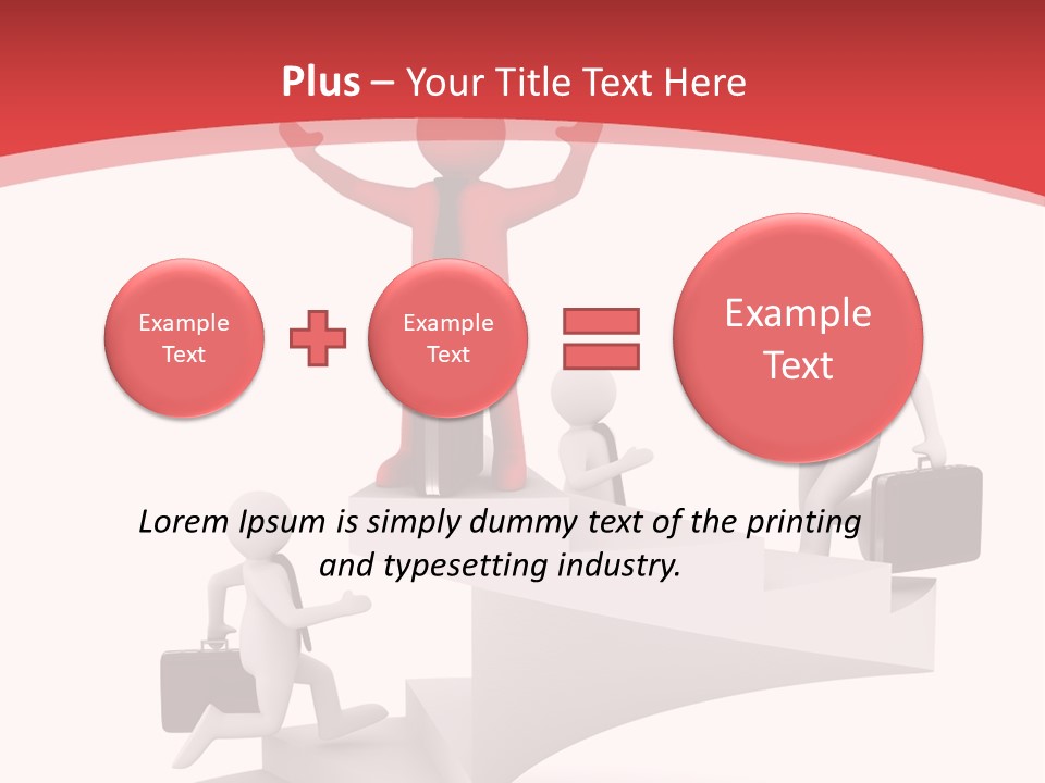 Case Standing Different PowerPoint Template