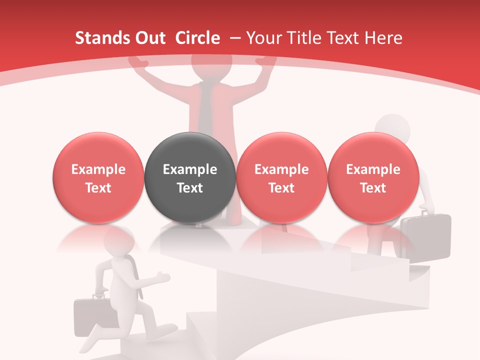 Case Standing Different PowerPoint Template