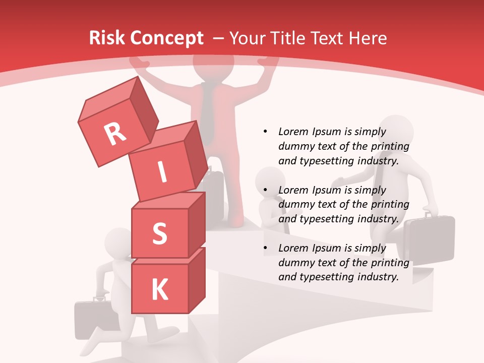 Case Standing Different PowerPoint Template