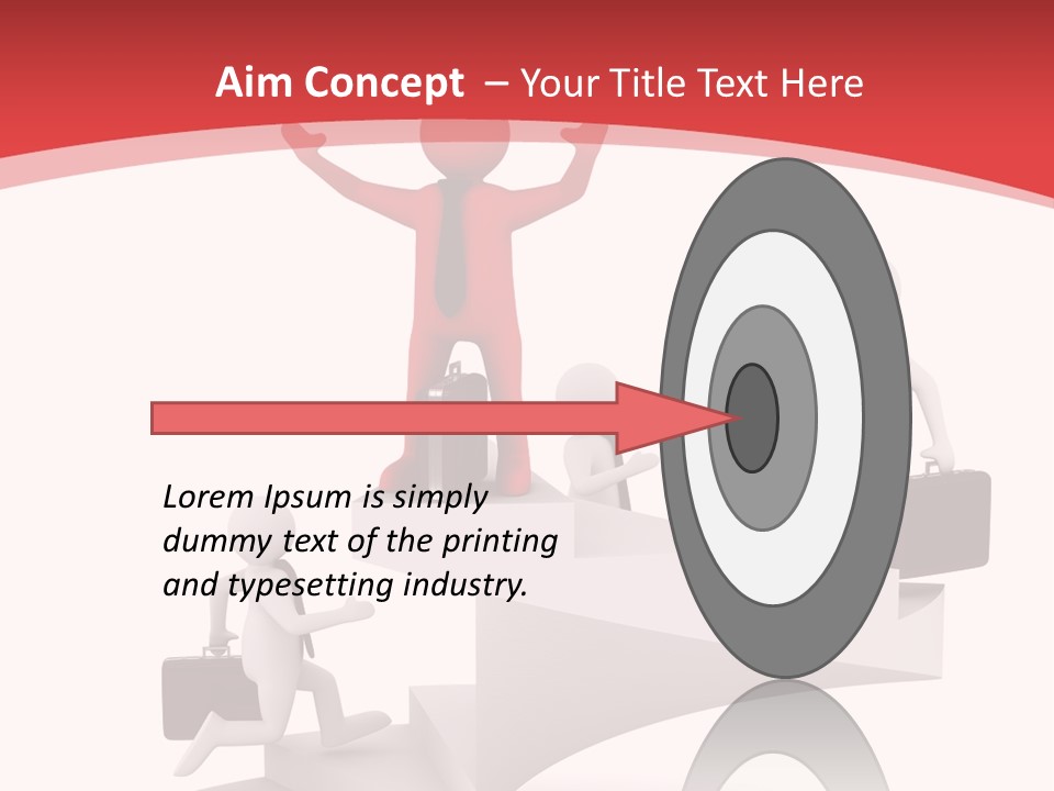 Case Standing Different PowerPoint Template